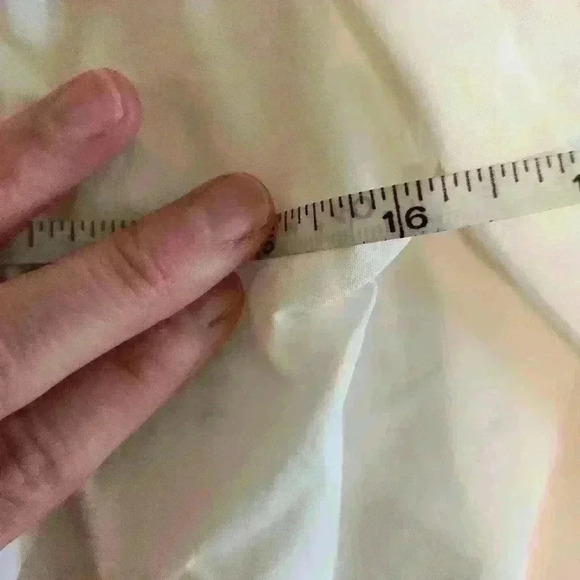 Fred Segal Atoir Cropped White Button Down Collared Long Sleeve Shirt Cotton - Picture 6 of 9